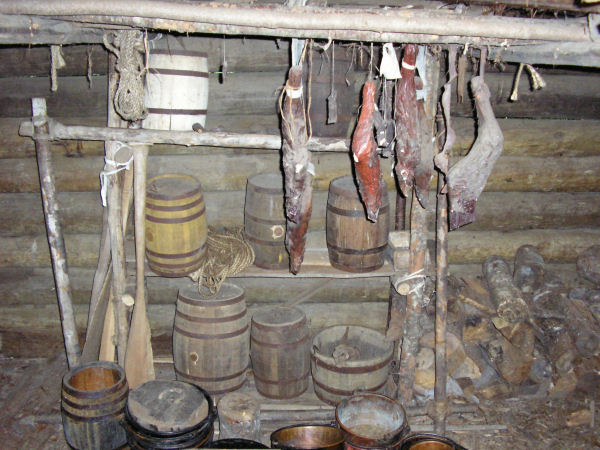 Fort Clatsop Meat Storage