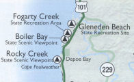 Boiler Bay Map