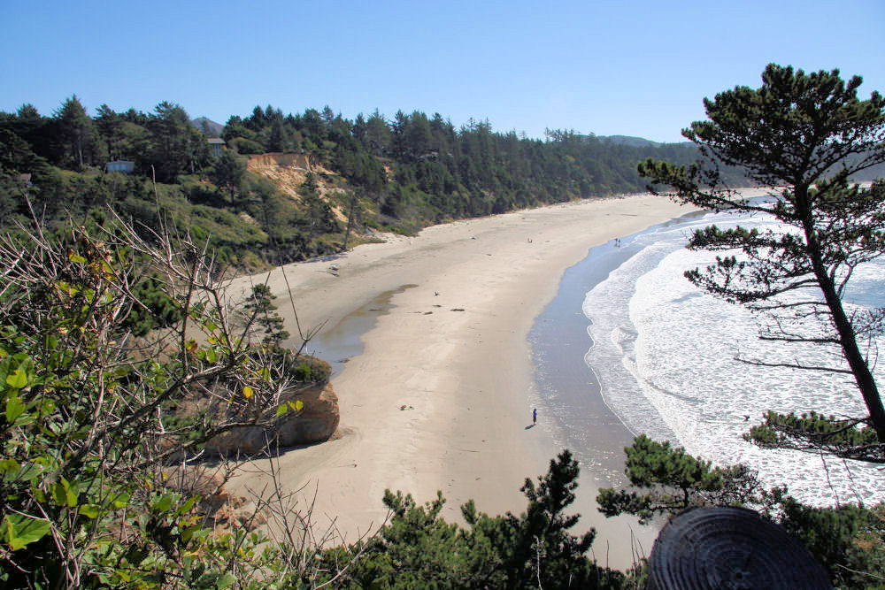 Looking South to the Beach