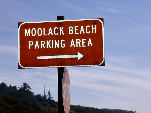 Moolack Beach Wayside Sign 
