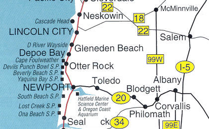 Ona Beach State Park Map