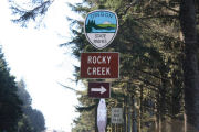 Rocky Creek Sign