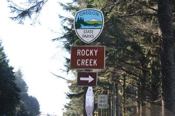 Rocky Creek Sign