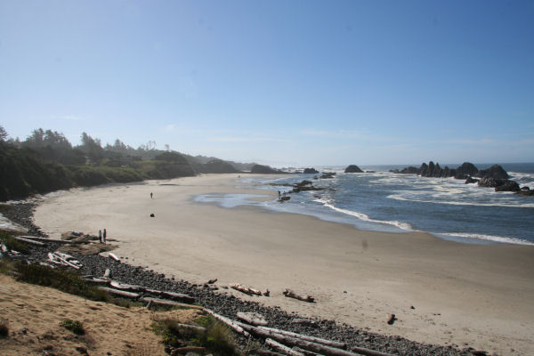 Beach at Seal Rock State Park