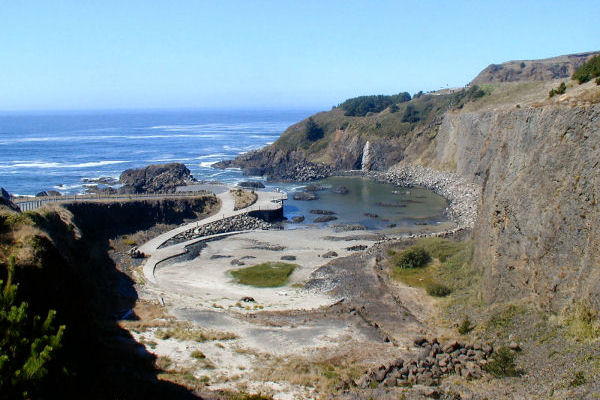 Handicap Tide pool View Area