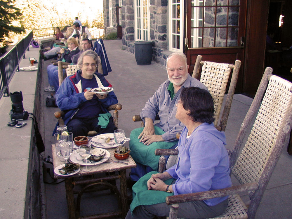 Dinner at the Crater Lake Lodge 