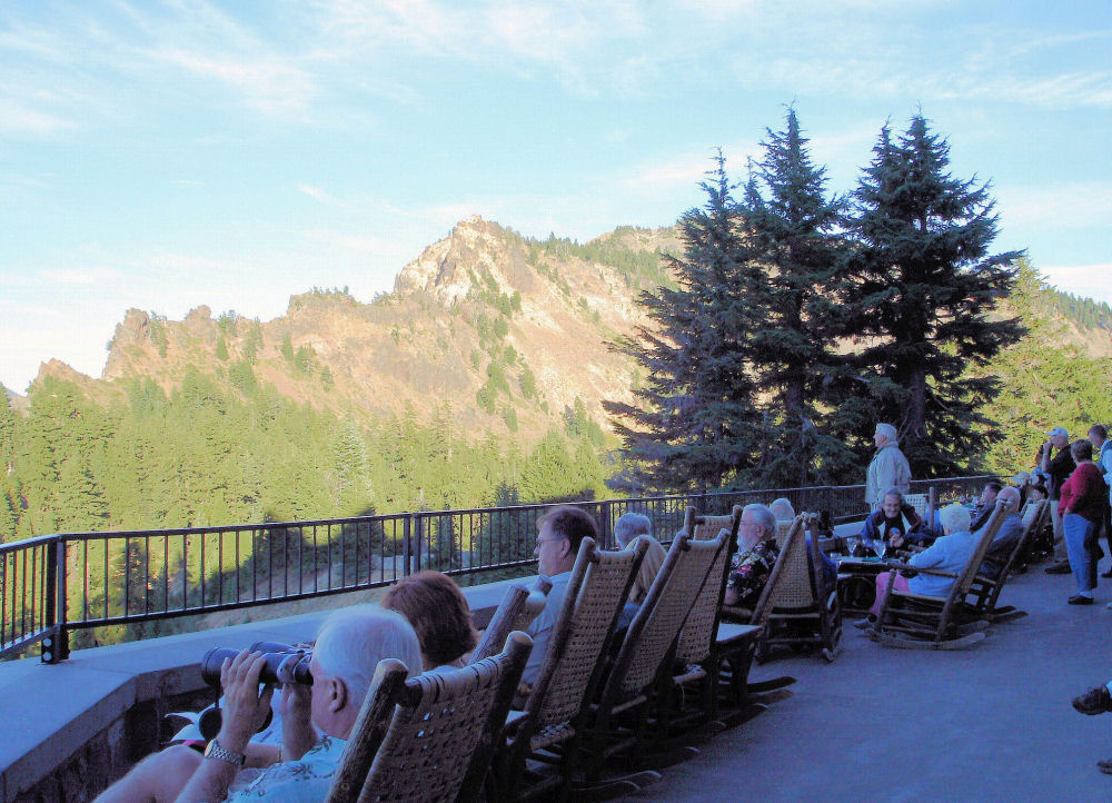 Dinner at the Crater Lake Lodge 