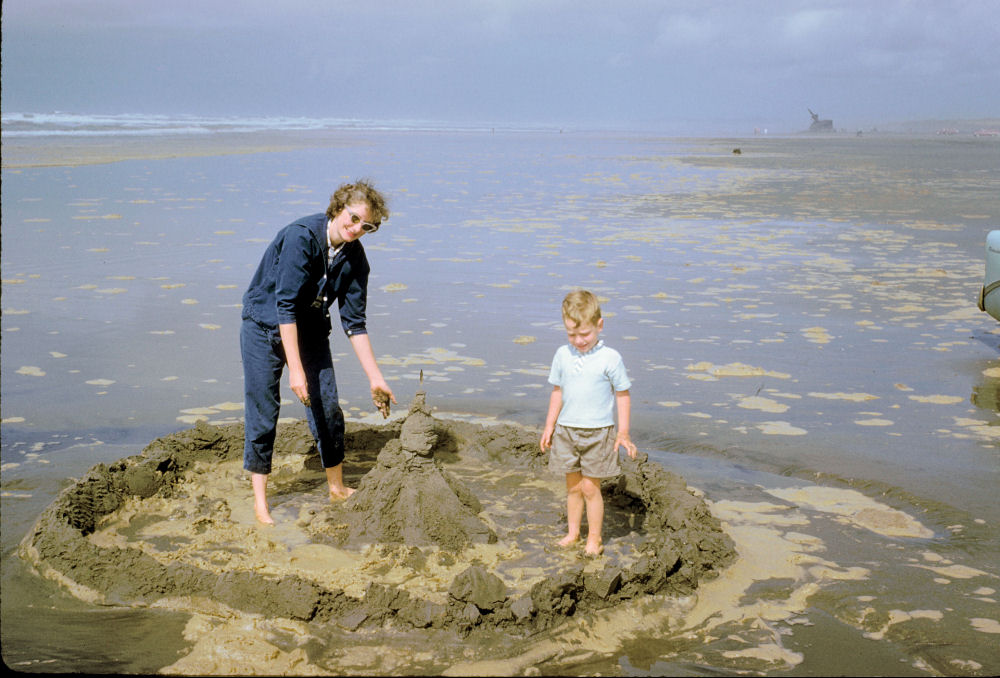 Fort in the sand