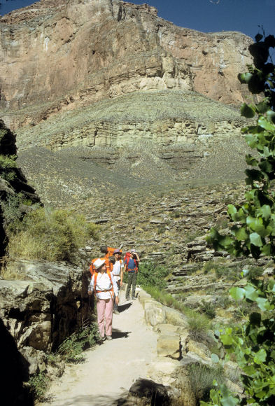 Up the Bright Angel Trail