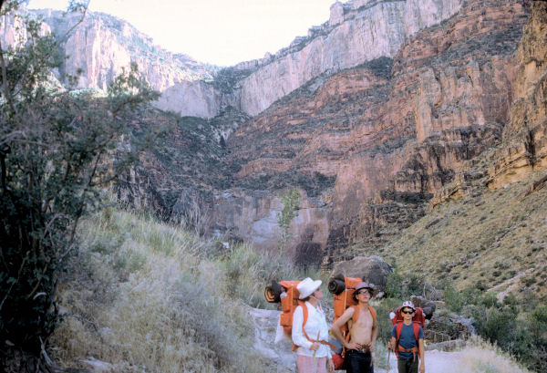 Up the Bright Angel Trail