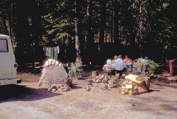 Our Camp at the Manzanita Campgrounds