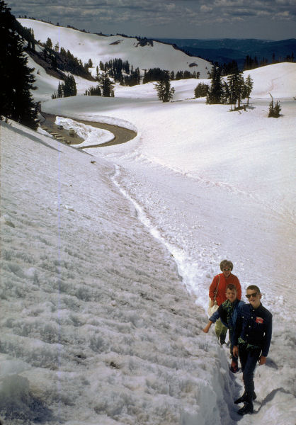 We Climb to Top of Lassen