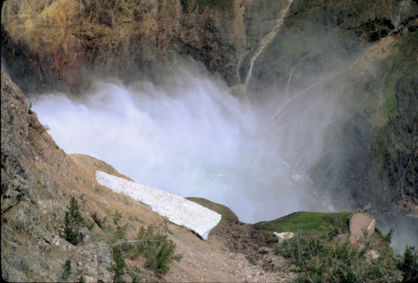 Mist rising from the Base of the Falls