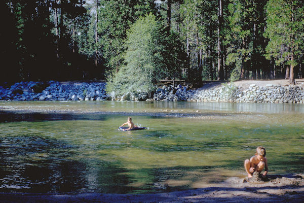 Rafting on the Merced River