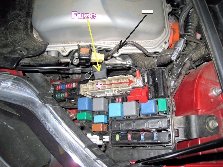 Installing the Quick-Connect Harness to Battery  